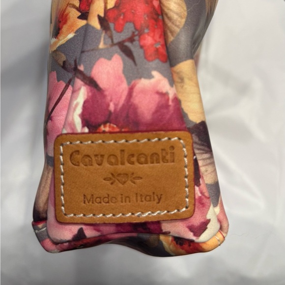 Floral Bag with Leather Trim - Picture 2 of 4